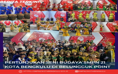 SMPN 21 Kota Bengkulu Gelar Pertunjukan Seni Budaya di Belungguk Point